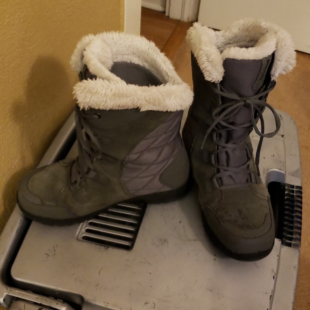 Ice maiden II gray Winter boots